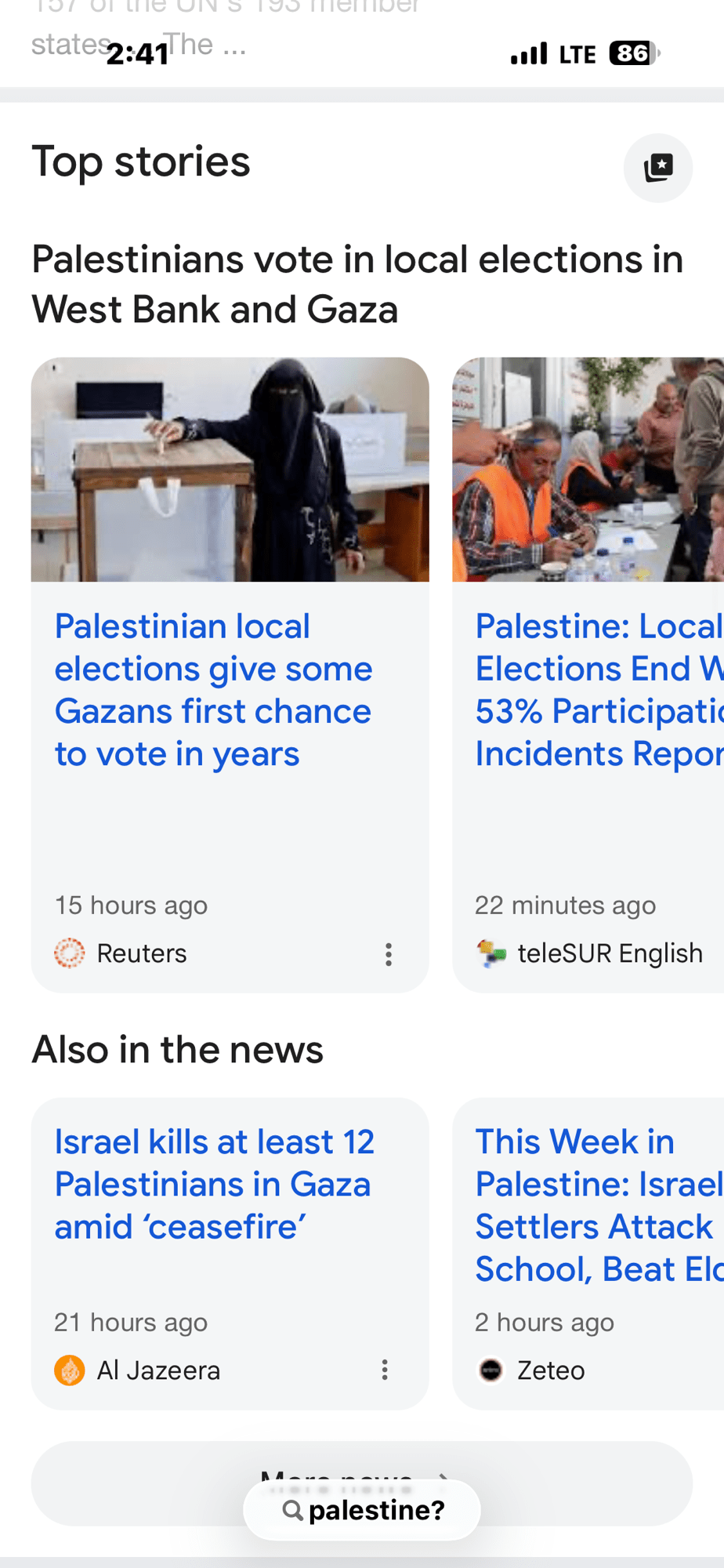 Palestine