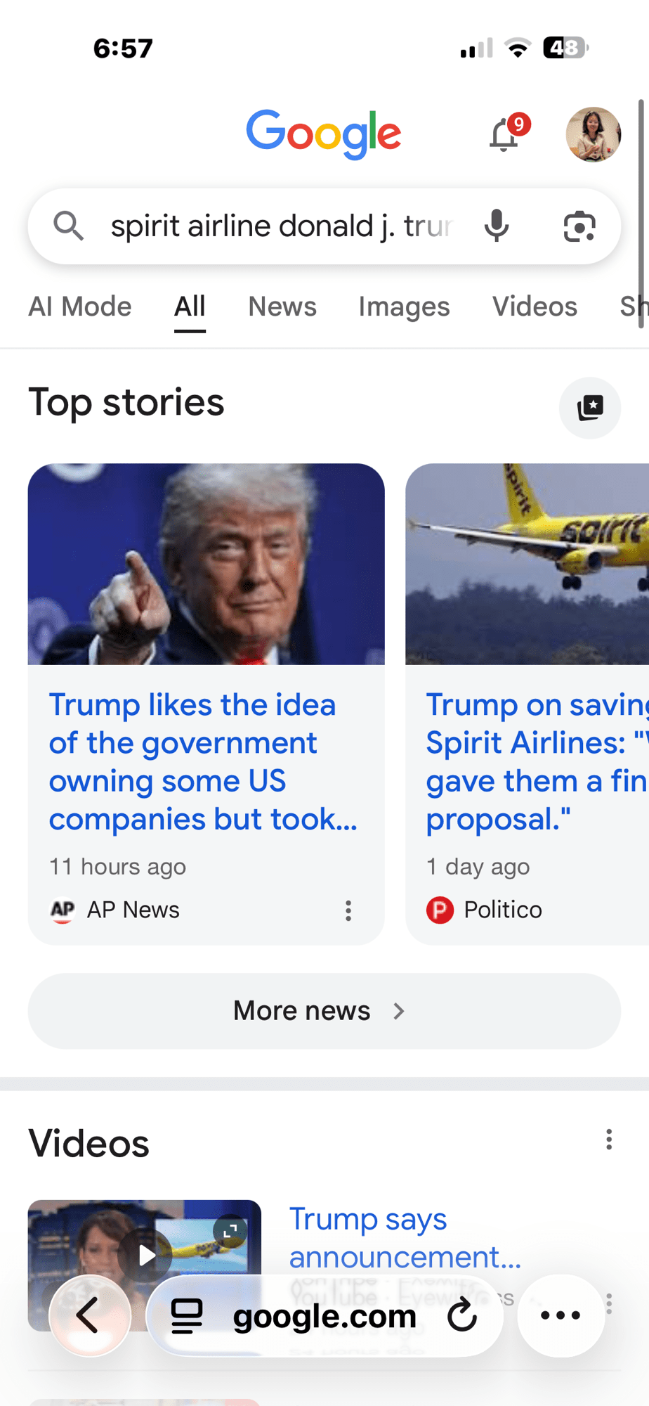 Donald J. Trump, airlines,&nbsp;etc.