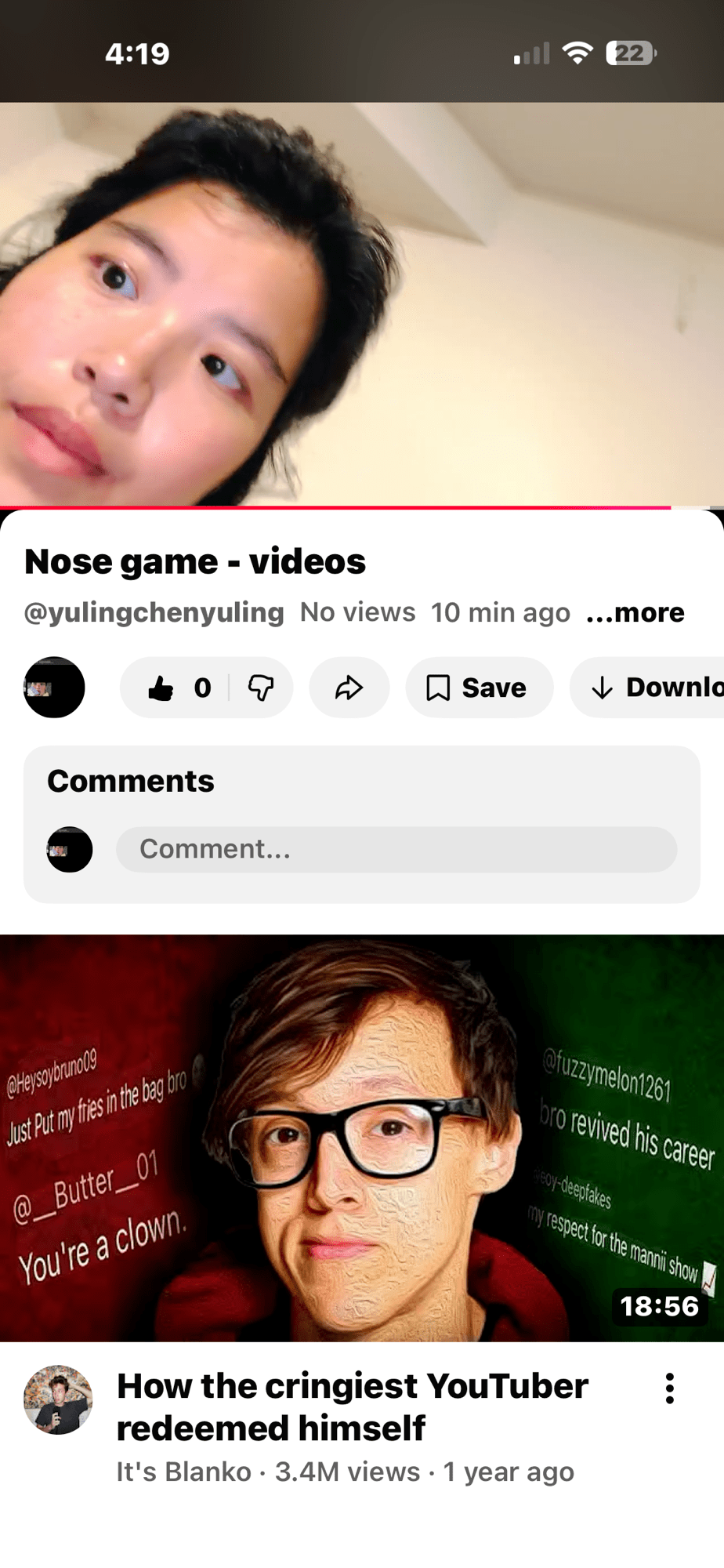 Nose Game