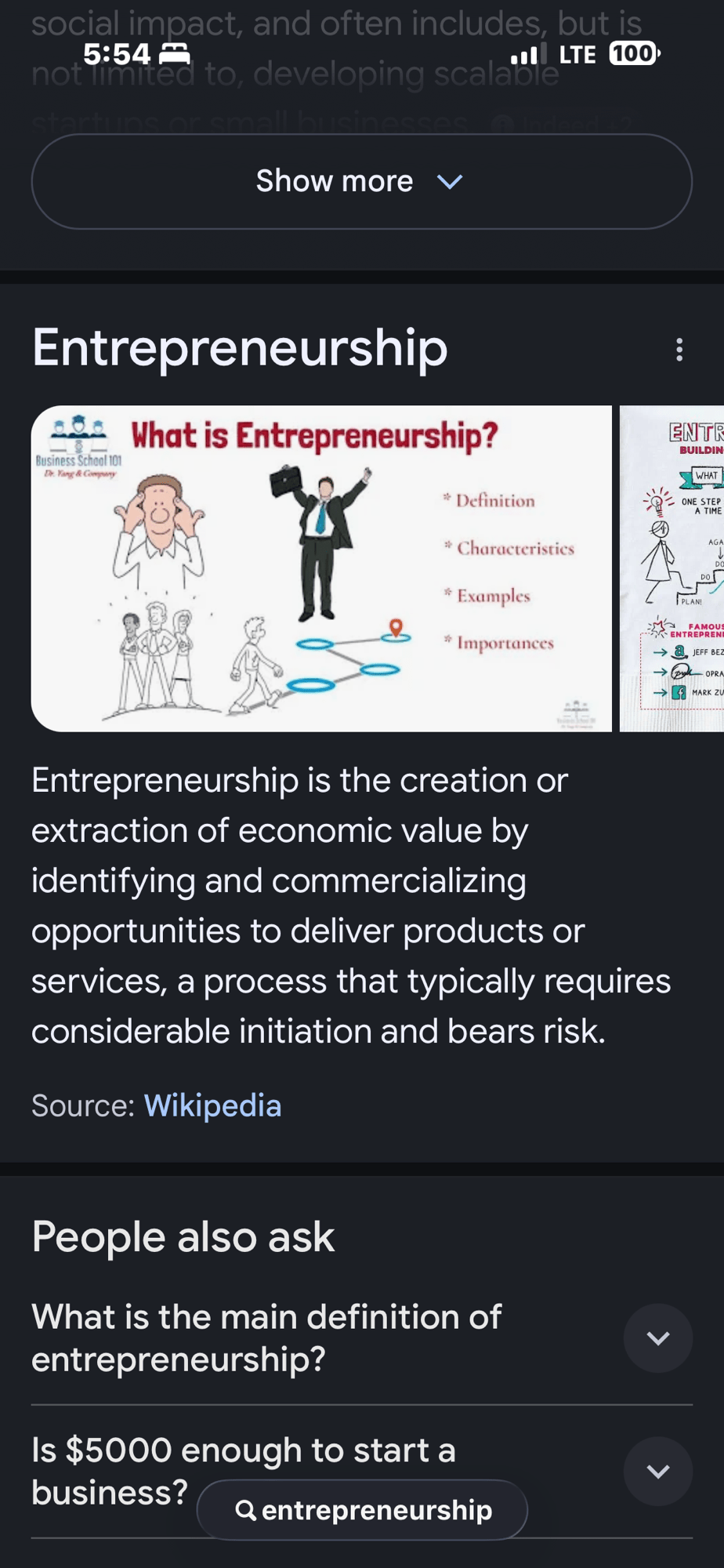 Entrepreneurs