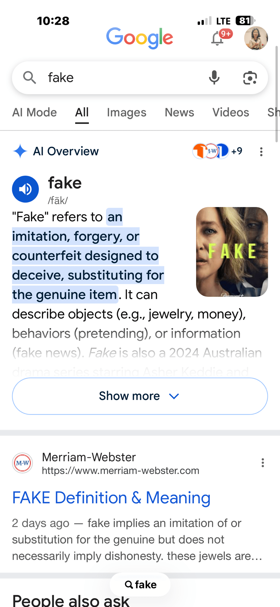 Fakes