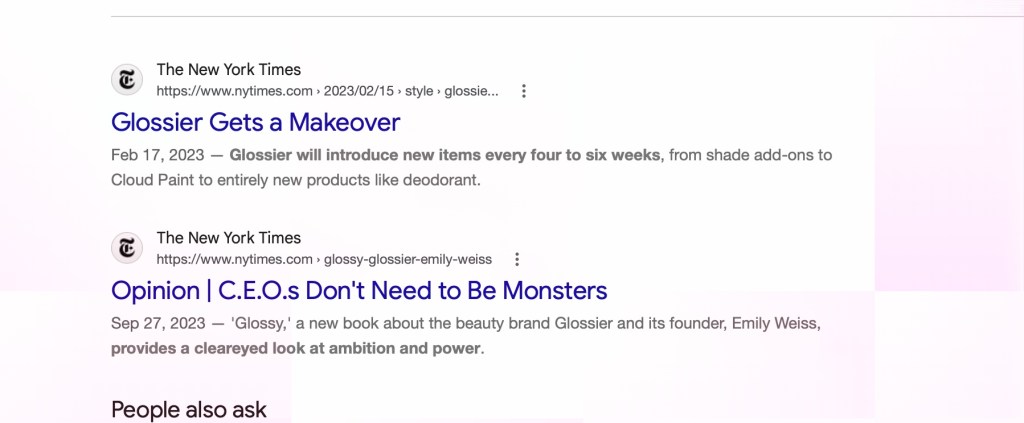 Glossier