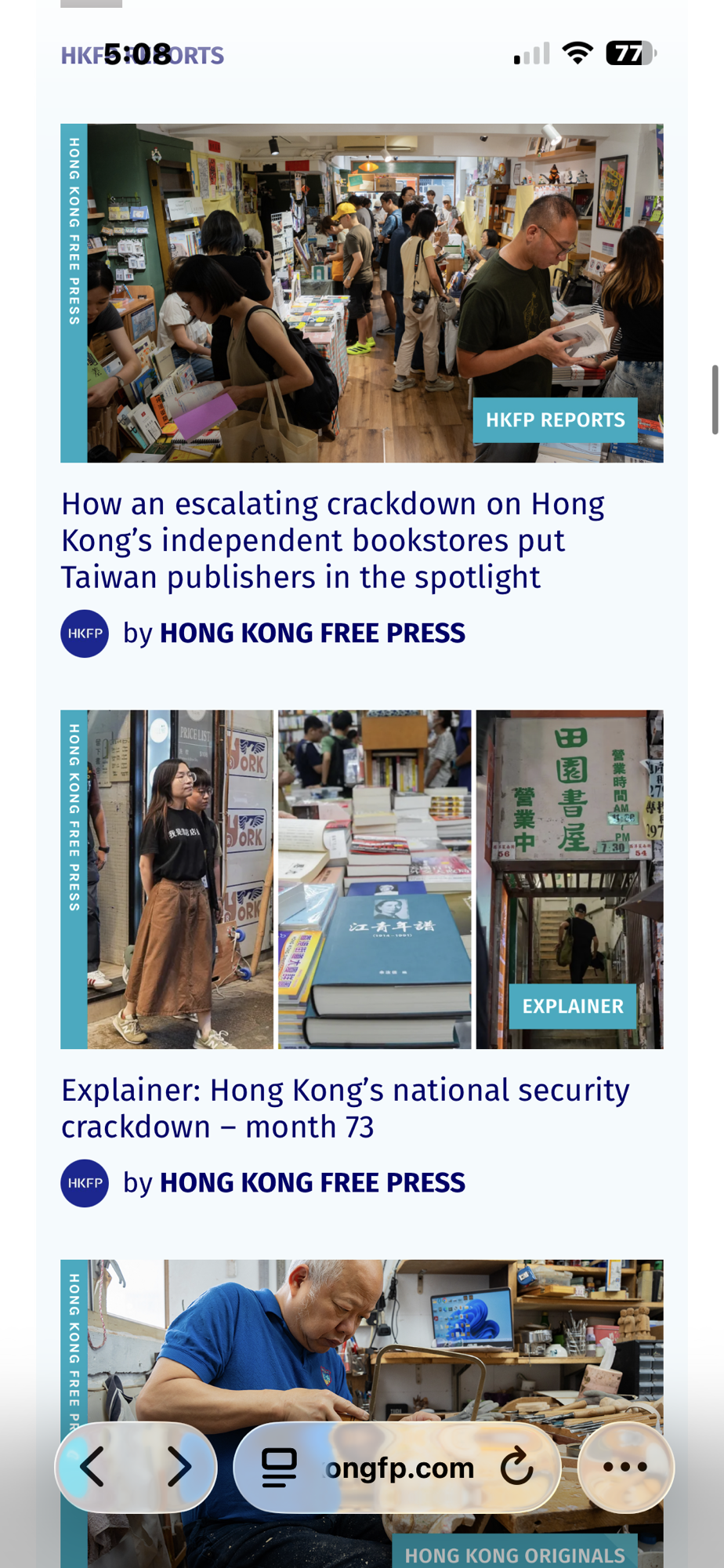Protests, Hong Kong