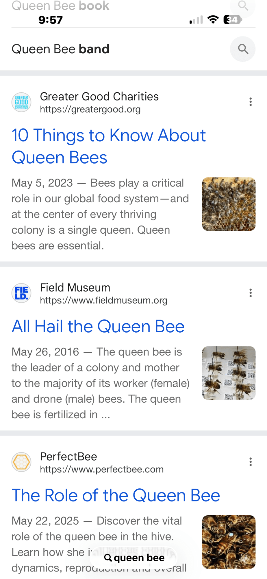 Queen Bees