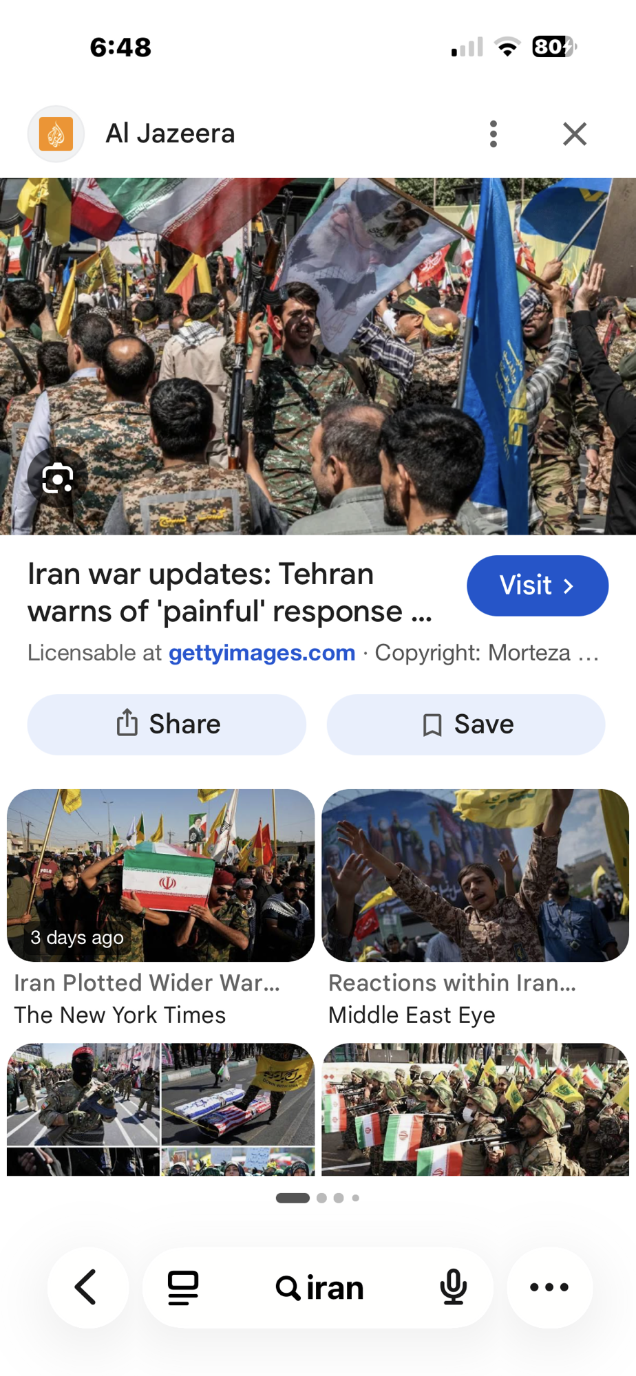 Iran, Wars