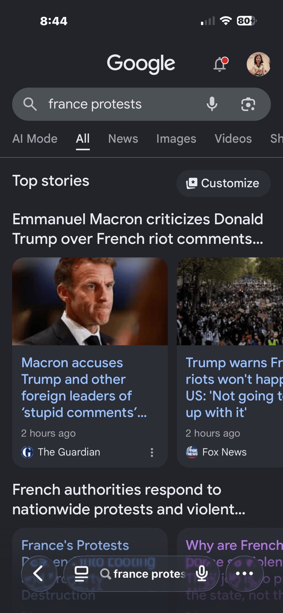 France, Different