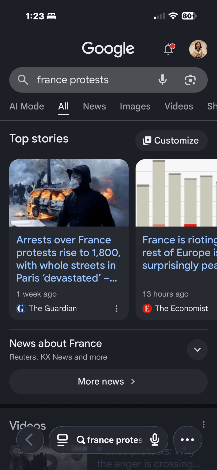 French, France
